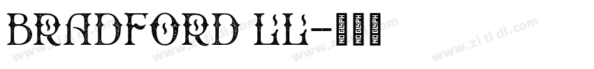 bradford LL字体转换